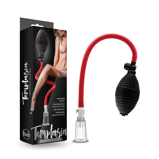 Blush Temptasia Beginner’s Clitoral Pumping System - Black - Stimulators