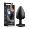 Blush Temptasia Bling Plug w/Gem Large - Black - Anal Products