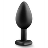 Blush Temptasia Bling Plug w/Gem Small - Black - Anal Products