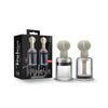 Blush Temptasia Clit & Nipple Large Twist Suckers - Clear Set of 2 - Stimulators