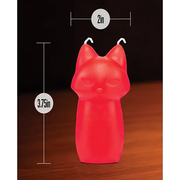 Blush Temptasia Fox Drip Candle - Red - Setting The Mood