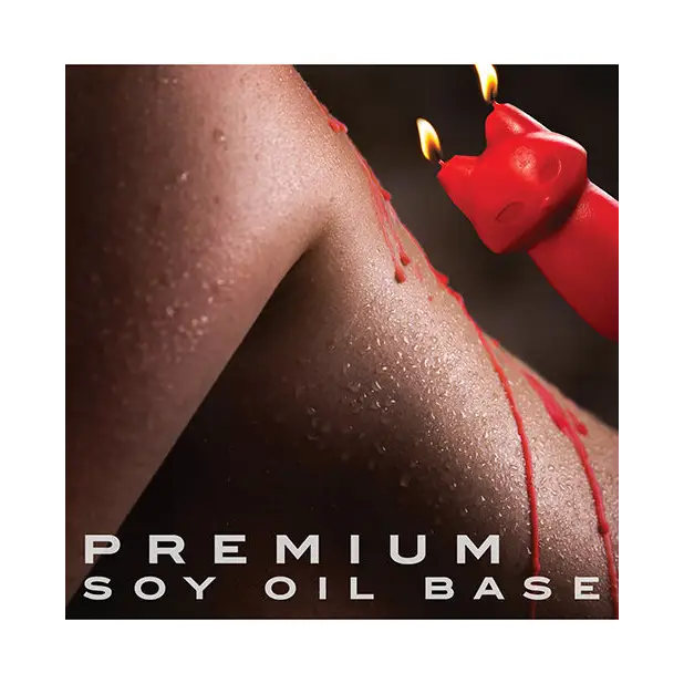 Blush Temptasia Fox Drip Candle - Red - Setting The Mood