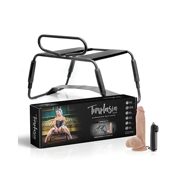 Blush Temptasia Surrender Sex Chair - Black - Position Aids & Swings