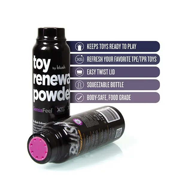 Blush Toy Renewal Powder - White - Toy Cleaners