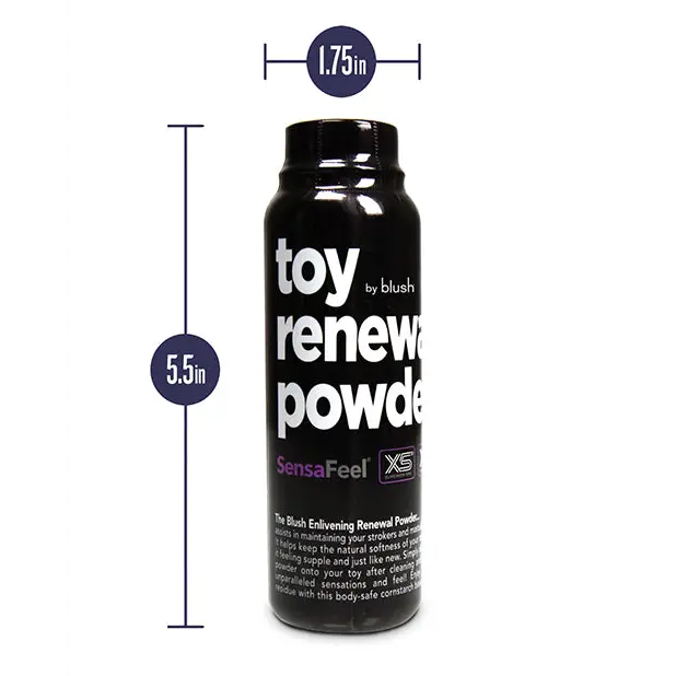 Blush Toy Renewal Powder - White - Toy Cleaners