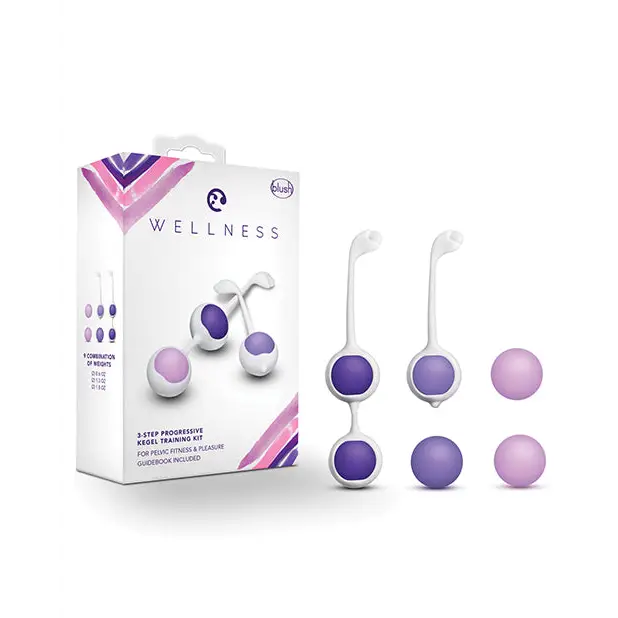Blush Wellness Kegel Training Kit - Purple - Sexual Enhancers