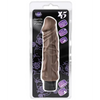 Blush X5 Plus Hard On Vibrating 9’’ Dildo - Brown - Vibrators