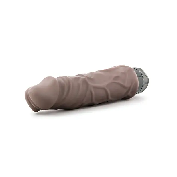 Blush X5 Plus Hard On Vibrating 9’’ Dildo - Brown - Vibrators