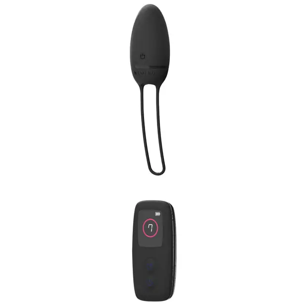 Bnaughty Premium Unleashed Remote Control Bullet - Noir - Stimulators