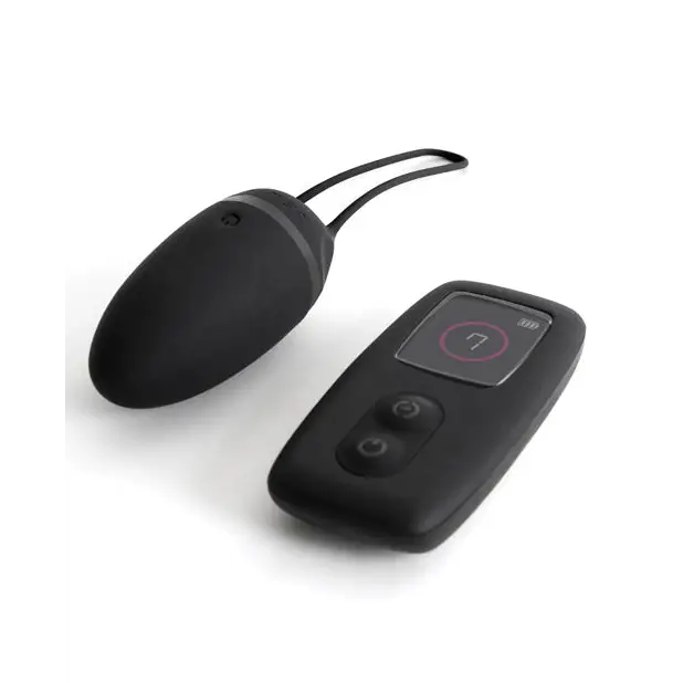 Bnaughty Premium Unleashed Remote Control Bullet - Noir - Stimulators