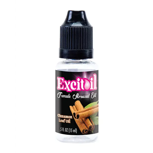 Body Action Excitoil Cinnamon Arousal Oil -.5 oz Bottle Carded - Sexual Enhancers