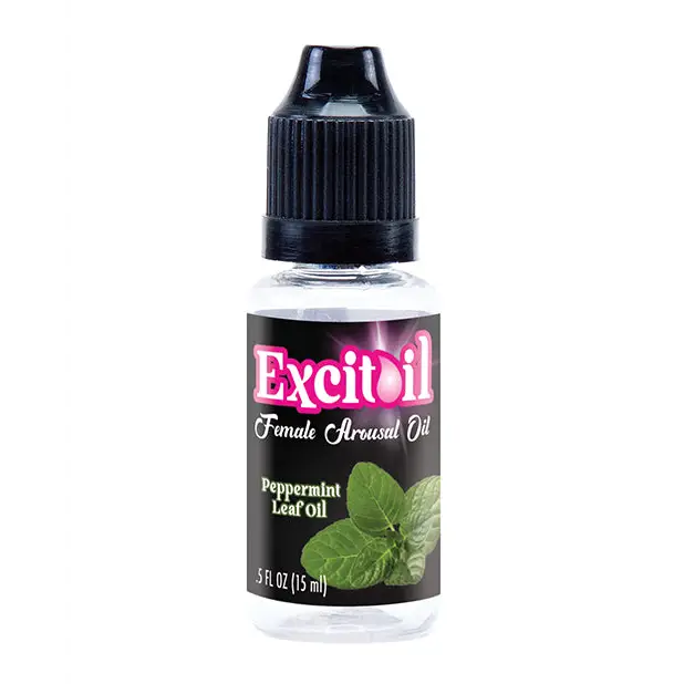 Body Action Excitoil Peppermint Arousal Oil -.5 oz Bottle Carded - Sexual Enhancers