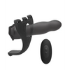 Body Extensions Be Aroused Vibrating 2 Piece Strap On Set - Black - Strap Ons