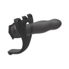 Body Extensions Be Naughty Vibrating 4 Piece Strap On Set - Black - Strap Ons