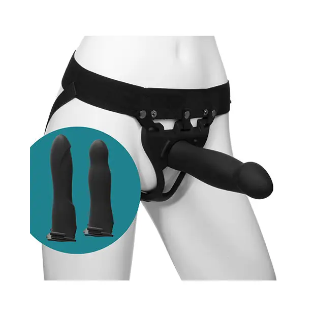 Body Extensions Be Ready 4 Piece Strap On Set - Strap Ons