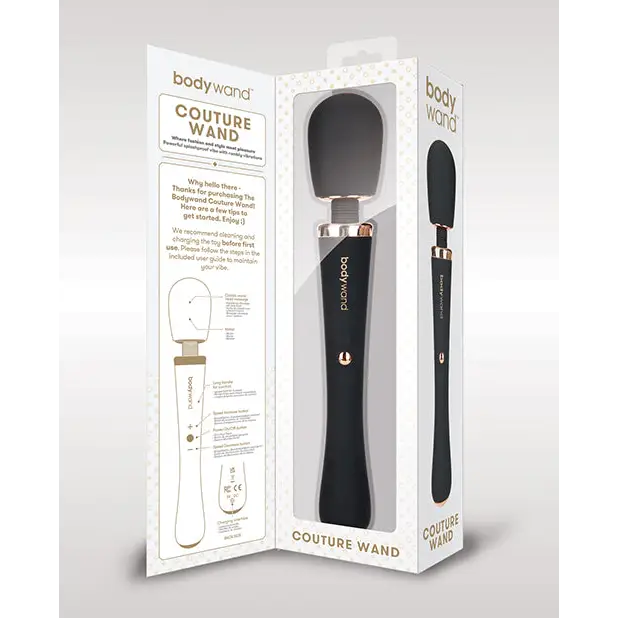 Bodywand Couture Wand - Black - Massage Products