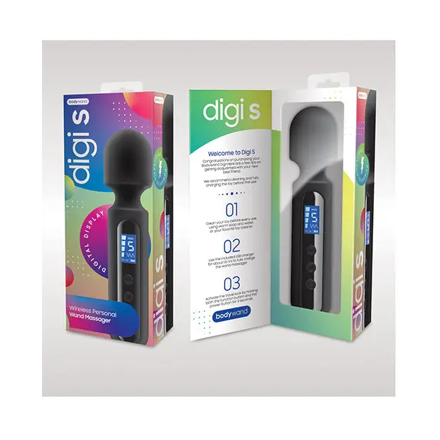 Bodywand digi s - Black - Massage Products