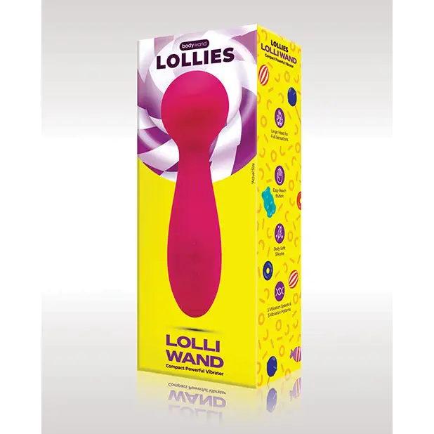 Bodywand Lolli Wand Vibrator - Pink - Massage Products