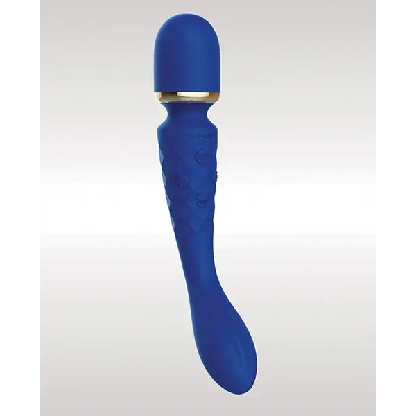 Bodywand Luxe 2 Way Wand Head Massager - Blue - Massage Products