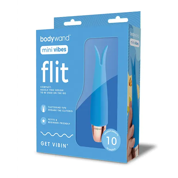 Bodywand Mini Vibes Flit - Blue - Stimulators
