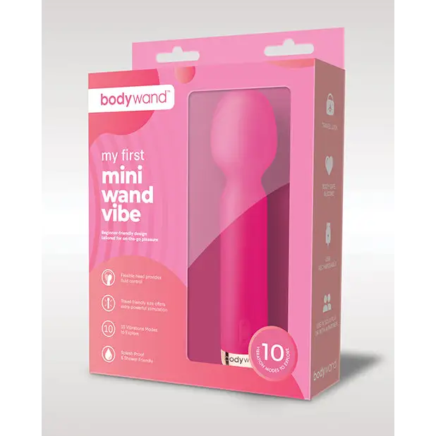 Bodywand My First Mini Wand Vibe - Pink - Massage Products