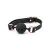 Bondage Couture Ball Gag - Black - Bondage Blindfolds & Restraints