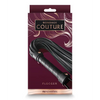 Bondage Couture Flogger - Black - Bondage Blindfolds & Restraints