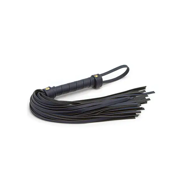 Bondage Couture Flogger - Blue - Bondage Blindfolds & Restraints