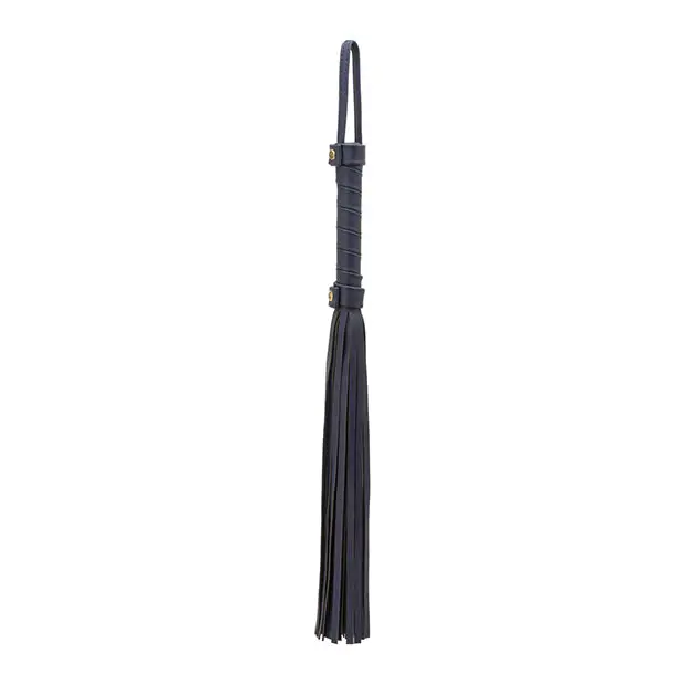 Bondage Couture Flogger - Blue - Bondage Blindfolds & Restraints