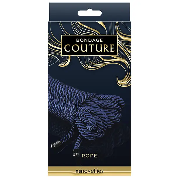 Bondage Couture Rope - Blue - Bondage Blindfolds & Restraints