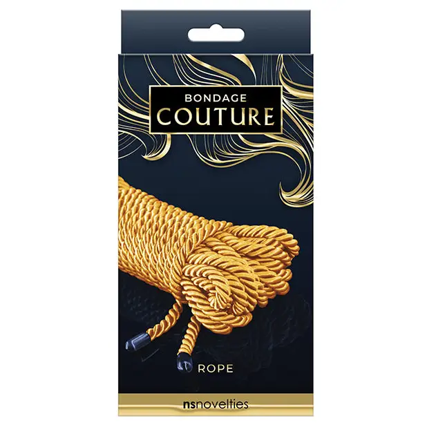 Bondage Couture Rope - Gold - Bondage Blindfolds & Restraints