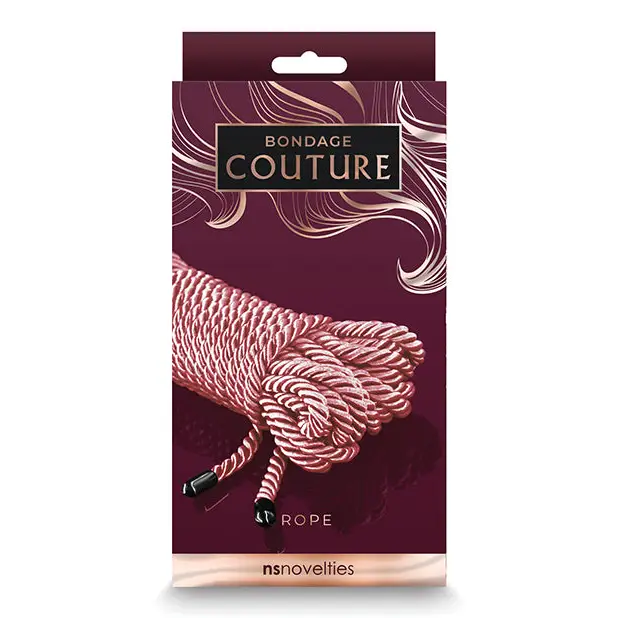 Bondage Couture Rope - Rose Gold - Bondage Blindfolds & Restraints