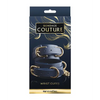 Bondage Couture Vinyl Wrist Cuff - Blue - Bondage Blindfolds & Restraints
