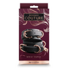 Bondage Couture Wrist Cuffs - Black - Bondage Blindfolds & Restraints