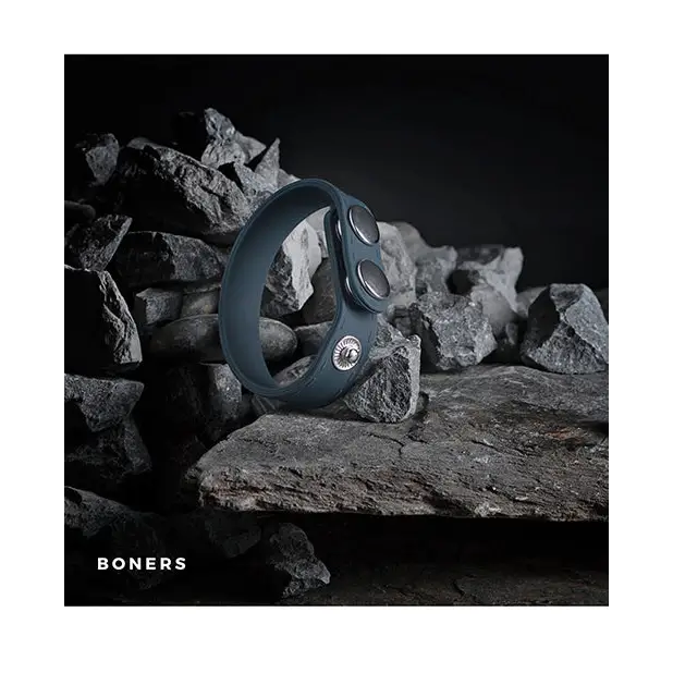 Boners Snap Cock Strap - Black - Penis Enhancement