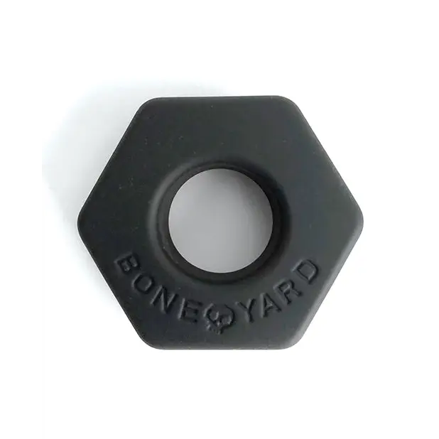 Boneyard Bust a Nut Cock Ring - Black - Gay & Lesbian Products