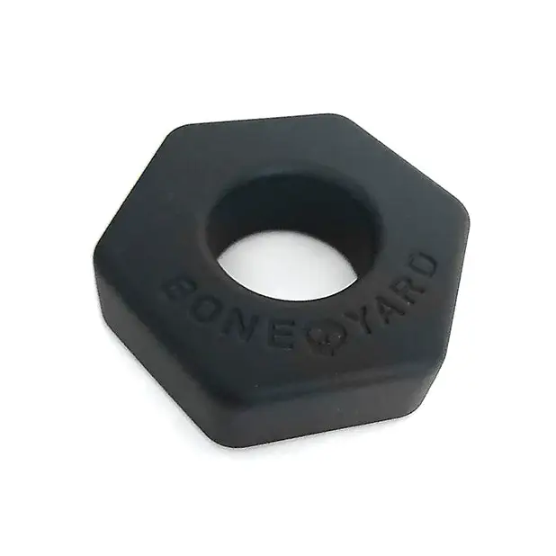 Boneyard Bust a Nut Cock Ring - Black - Gay & Lesbian Products