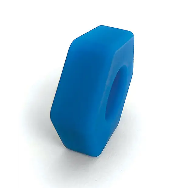 Boneyard Bust a Nut Cock Ring - Blue - Gay & Lesbian Products