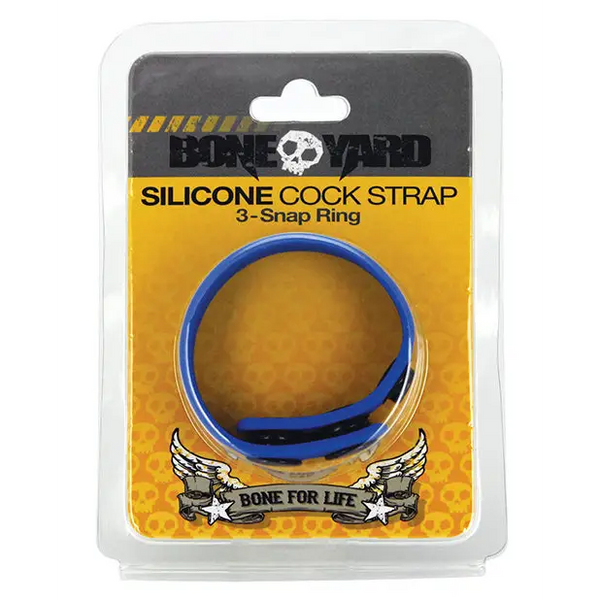 Boneyard Cock Strap - Blue - Gay & Lesbian Products