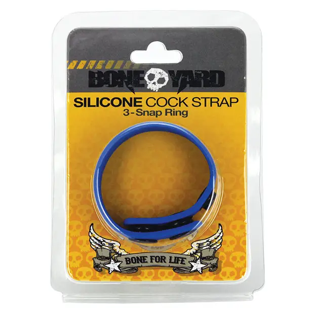 Boneyard Cock Strap - Blue - Gay & Lesbian Products