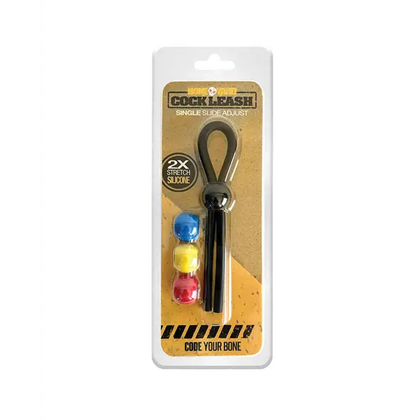 Boneyard Single Cock Leash - Black - Gay & Lesbian Products