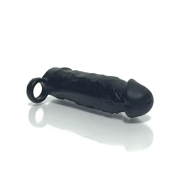 Boneyard The Man Sizer 3X Stretch Silicone Extender - Black - Gay & Lesbian Products