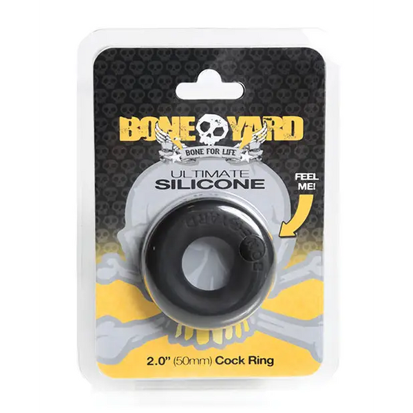 Boneyard Ultimate Ring - Black - Gay & Lesbian Products
