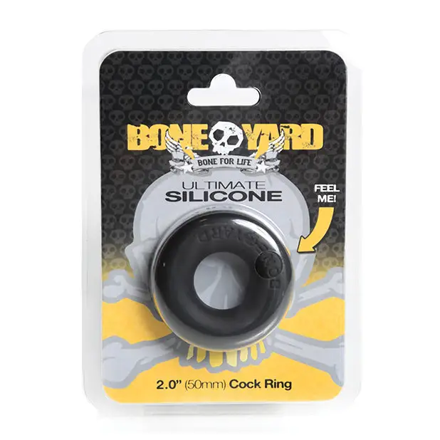 Boneyard Ultimate Ring - Black - Gay & Lesbian Products