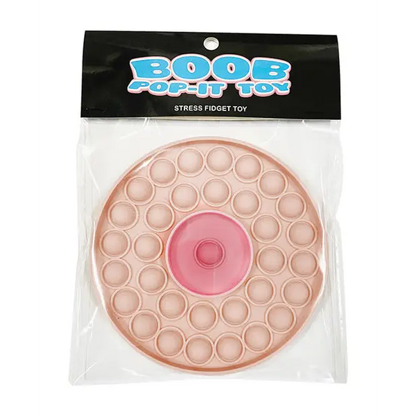 Boob Pop It Fidget Toy - Pink - Novelties