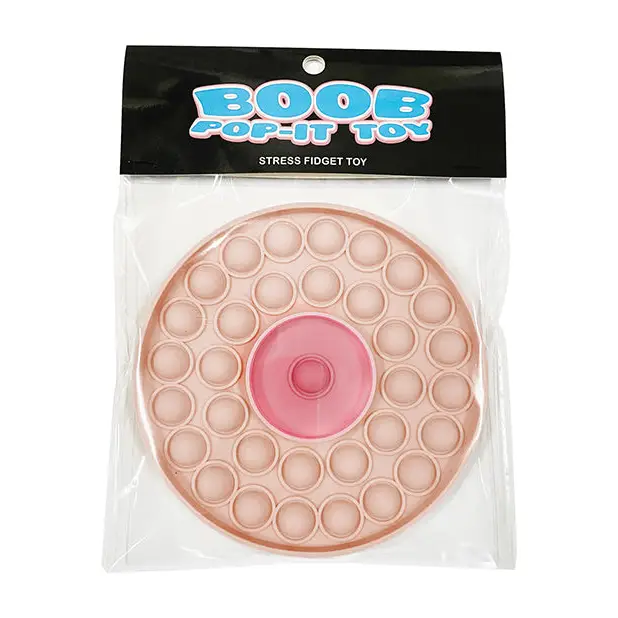 Boob Pop It Fidget Toy - Pink - Novelties