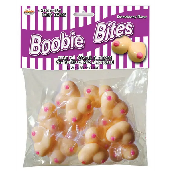 Boobie Bites - Strawberry - Bachelorette & Party Supplies