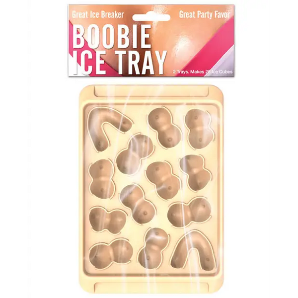 Boobie Ice Cube 7’’ Tray - Pack of 2 - Bachelorette & Party Supplies