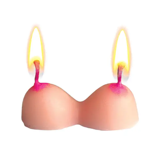 Boobie Party Candles - Pack of 3 - Bachelorette & Party Supplies