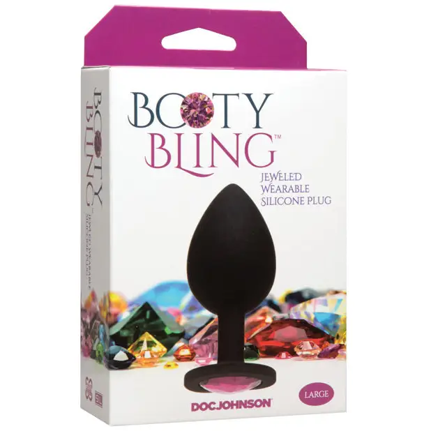 Booty Bling - Large Pink - Anal Products